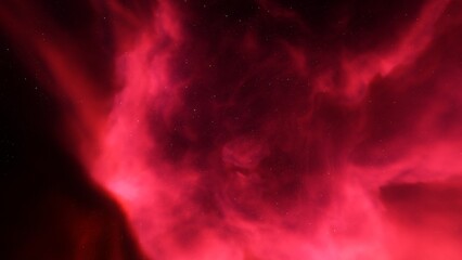 nebula gas cloud in deep outer space