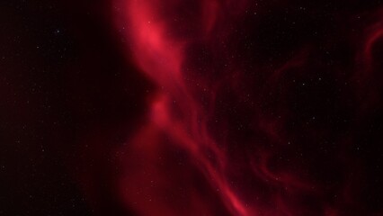 nebula gas cloud in deep outer space