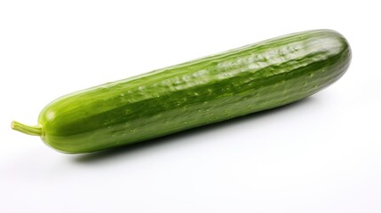 cucumber / gherkin with white background