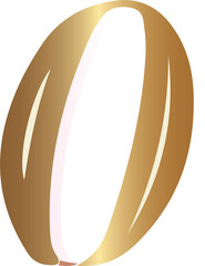 Golden metallic number 0