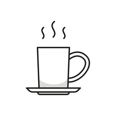 cup of coffee vector illustration