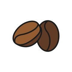 coffee bean illustration