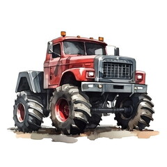 Monster Truck - 4000x4000px JPG