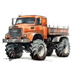 Monster Truck - 4000x4000px JPG