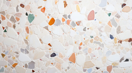 Terrazzo Flooring and Marble Wall Texture