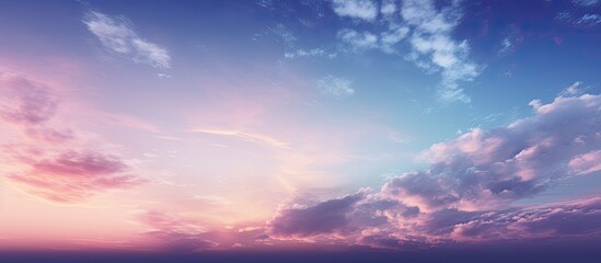 Fototapeta premium During the time of twilight the sky appears incredibly picturesque