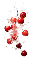 herries with Water Splashes, Transparent Background, PNG Image
