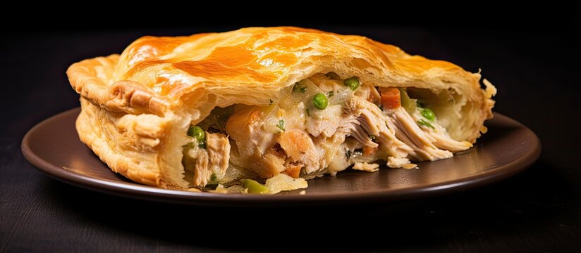 Empada a well known pie made with stuffed chicken is popular in both Portugal and Brazil