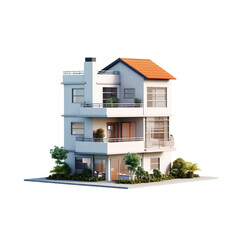 Fototapeta premium modern residential house