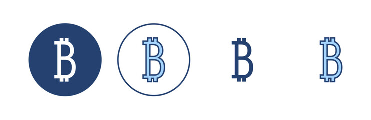 Bitcoin icon vector. bitcoin sign and symbol. payment symbol. cryptocurrency logo