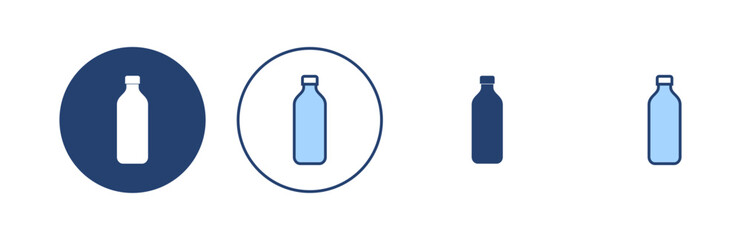Bottle icon vector. bottle sign and symbol