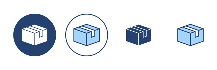 Box icon vector. box sign and symbol, parcel, package