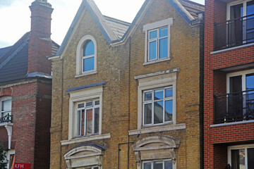 old houses in the town country