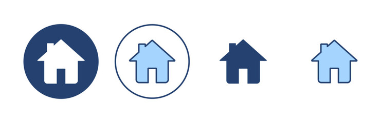 House icon vector. Home sign and symbol