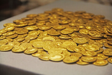 stack of gold coins