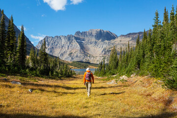 Hike in Glacier Park