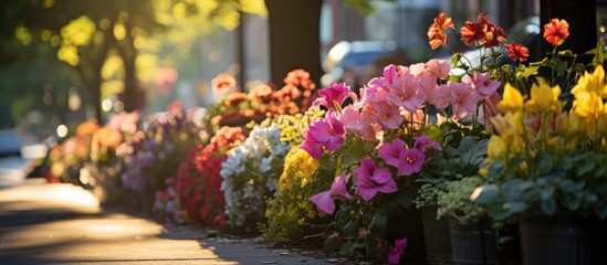 The city s streets are adorned with vibrant colors thanks to floral landscaping which combines flowers in city beds and encourages community engagement to achieve both environmental responsi