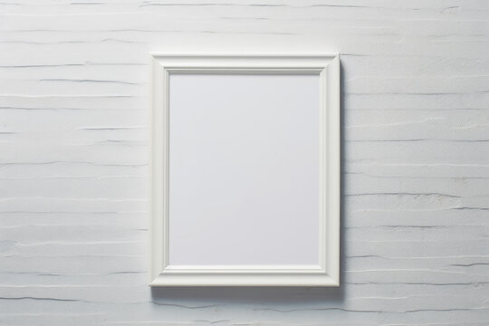 Minimal blank frame mockup design