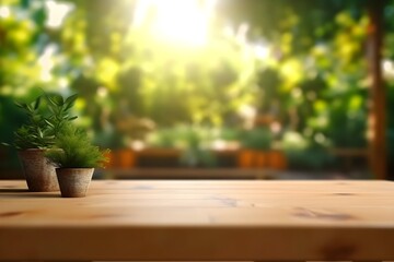 シンプルなテーブルトップ