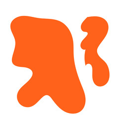 Abstract organic shapes vector 