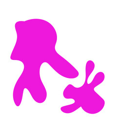 Abstract organic shapes vector 