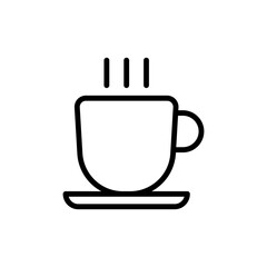 Glass Coffee Icon vector design templates simple and modern