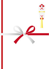 御祝儀袋のイラスト