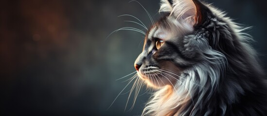 The feline possessing an aura of theatrics