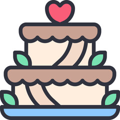 Wedding Cake Icon