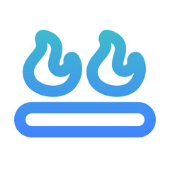 Fototapeta premium medium fire