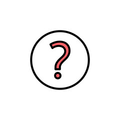 Question icon set illustration. question mark sign and symbol