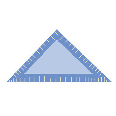 Obraz premium Triangle ruler 