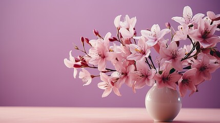 pink tulips in vase