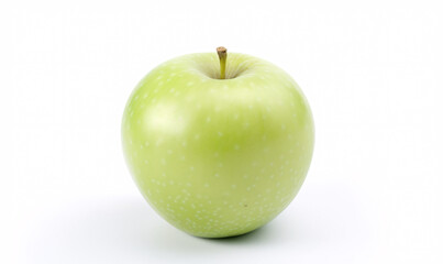 green apple with stem