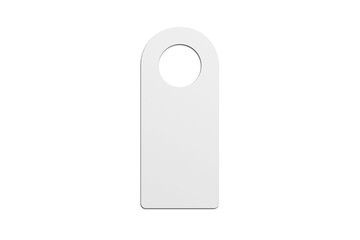 Flat Lay of Door Hanger