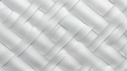 interwoven cris cross metal fabric texture seamless blank white background