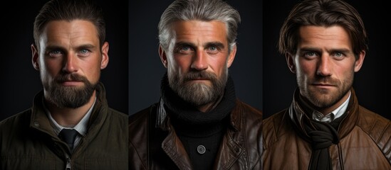 Portraits of handsome men that are visually stunning