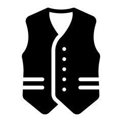 vest Solid icon