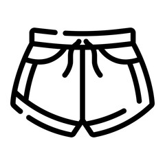 shorts Line Icon