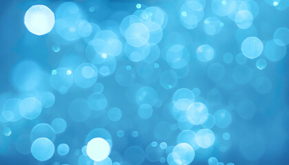 Falling snow background selective focus bokeh for winter Christmas concept 