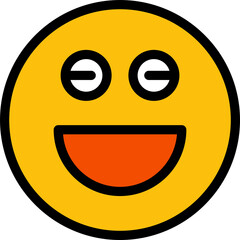 Fototapeta premium Smile Emoji Illustration 