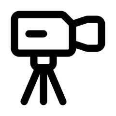 camcoder line icon