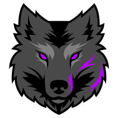 wolf head image for logo sport tattoo