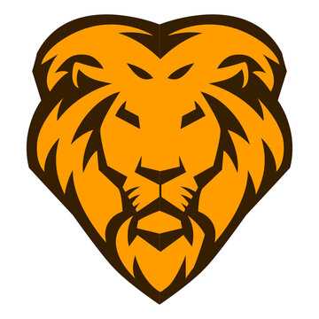 lion head png image logo