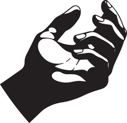 Simple Hand Vector