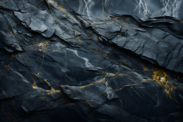 Dark grey black granite background or floor texture.