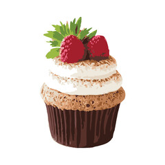 dessert illustration