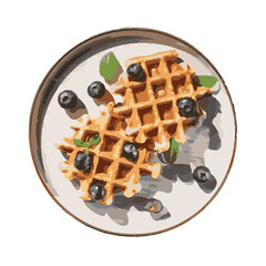 dessert illustration