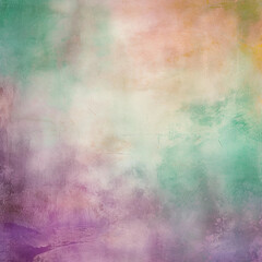 Textured Purple, Yellow and Green Pastel Background