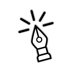 holding cursor icon, cursor click symbol